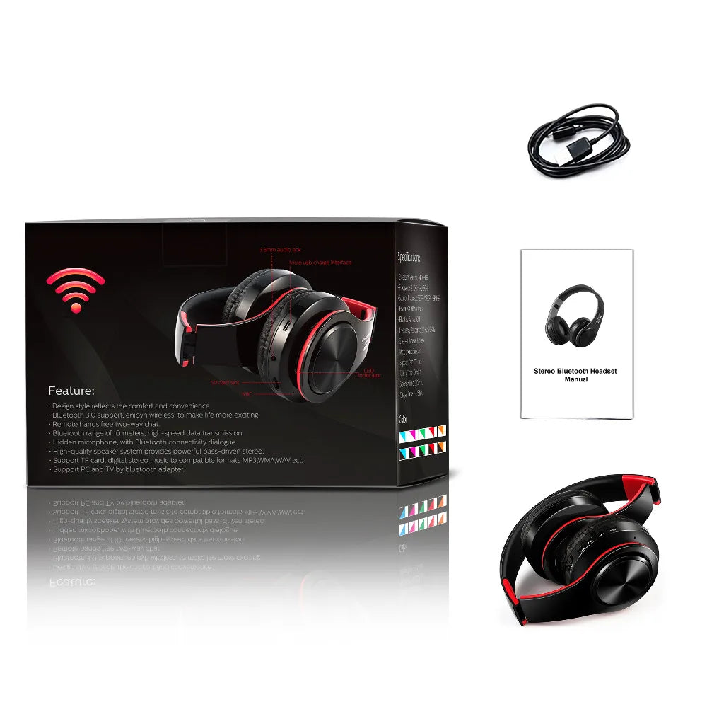 HIFI Stereo Headphones Bluetooth